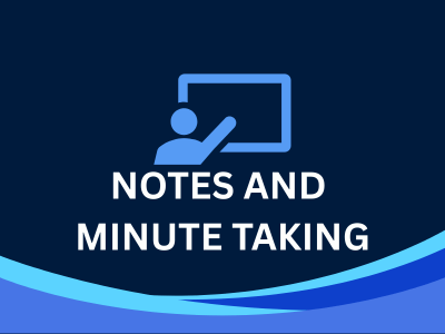 Notes & Minute Takin